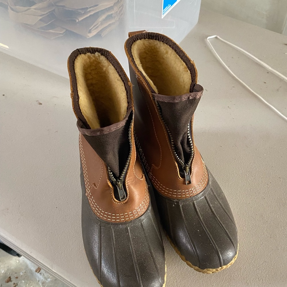 Mens LL bean Duck boots